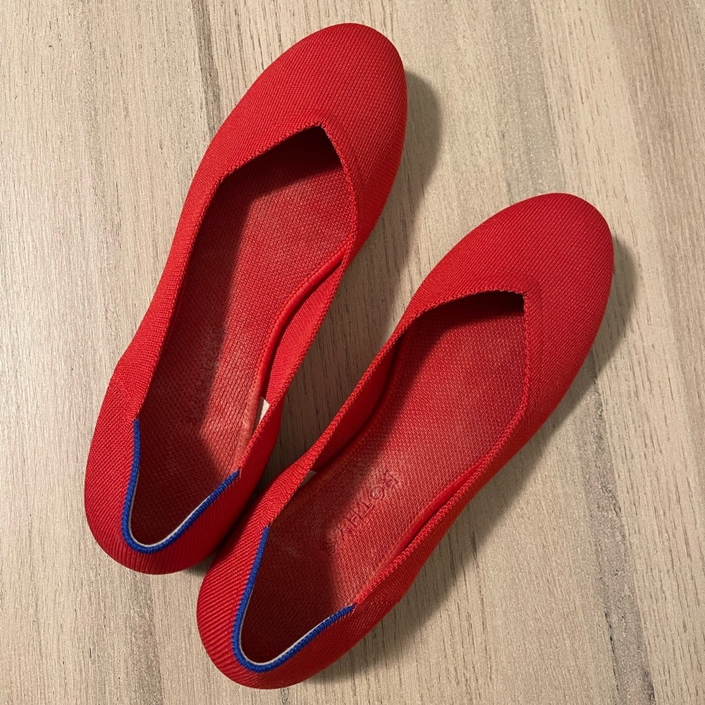 ROTHY’S | The Flat in Red size 9.5